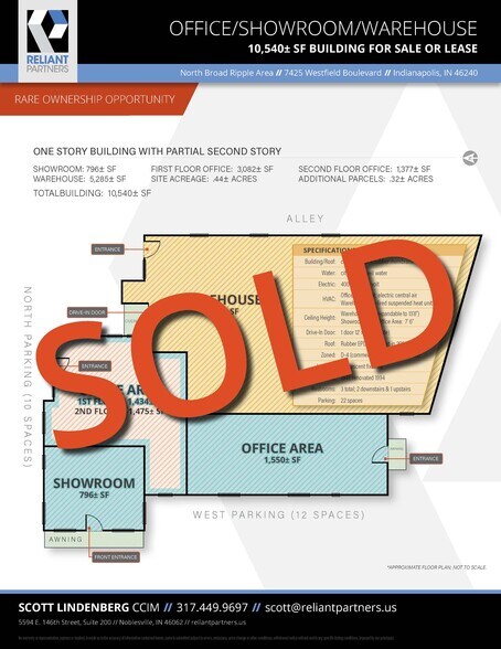 More Photos Of 7425 Westfield Blvd, Indianapolis Showroom For Lease