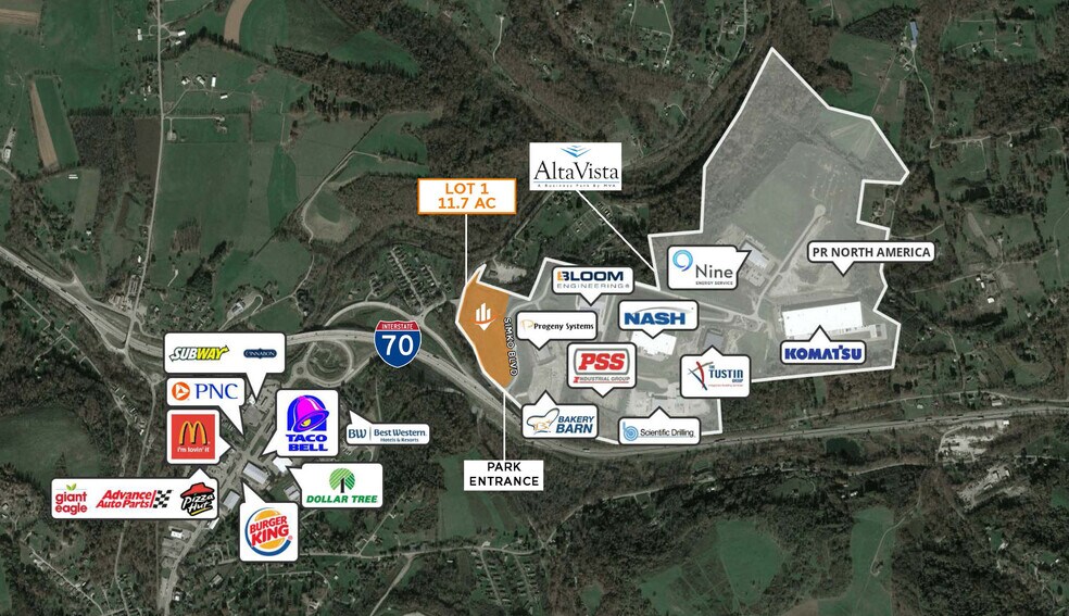 More Photos Of Simko Blvd, Charleroi Land For Sale