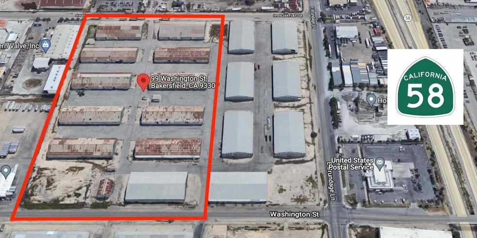 Primary Photo Of 99 Washington St, Bakersfield Warehouse For Sale