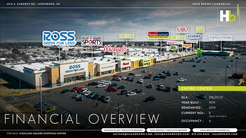 More Photos Of 2002-2220 S Caraway Rd, Jonesboro General Retail For Sale