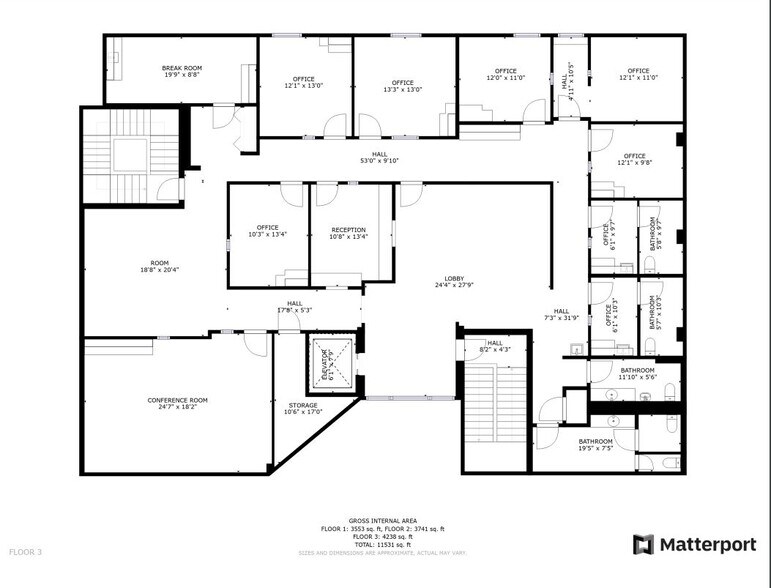 More Photos Of 5710 Veterans Pky, Columbus Office For Sale