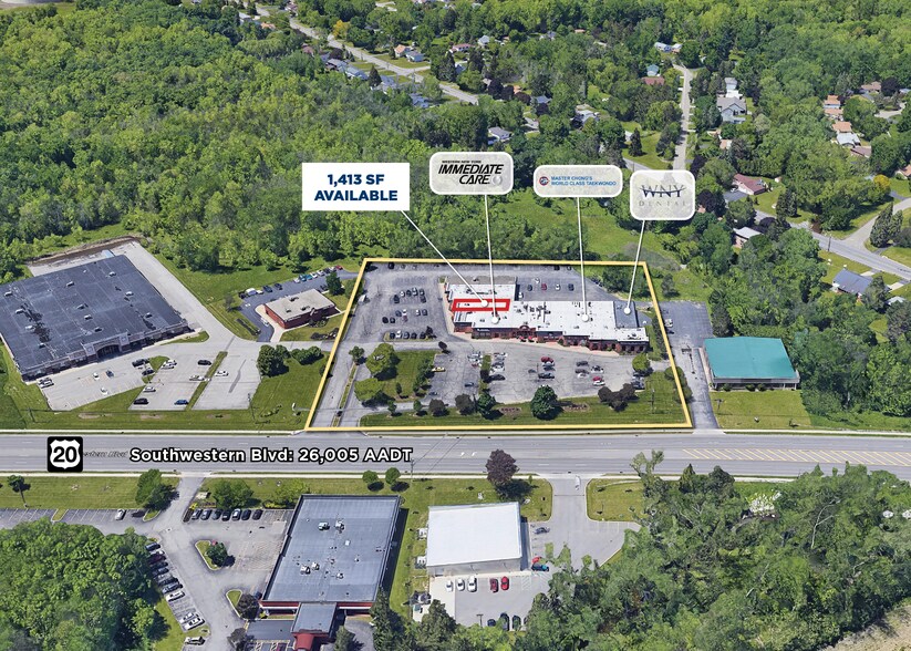 Primary Photo Of 3326-3356 Southwestern Blvd, Orchard Park General Retail For Lease