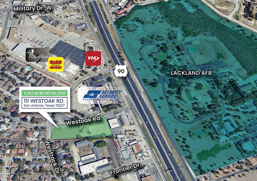 Primary Photo Of 111 Westoak Rd, San Antonio Land For Sale
