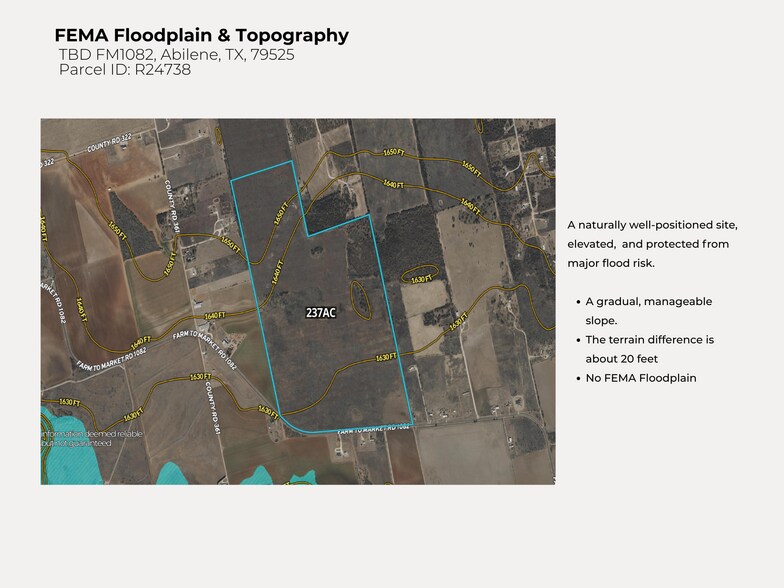 More Photos Of 5626 FM 3368, Hawley Land For Sale