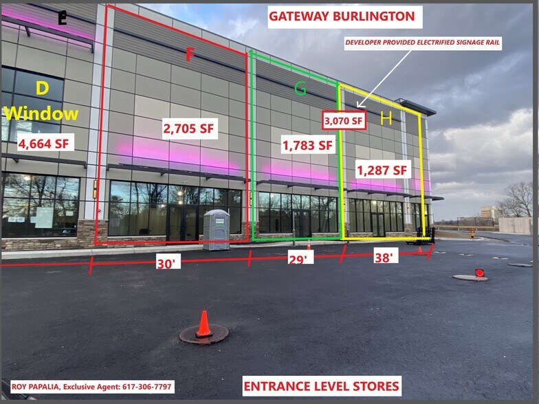 More Photos Of GATEWAY BURLINGTON, Burlington Storefront For Lease