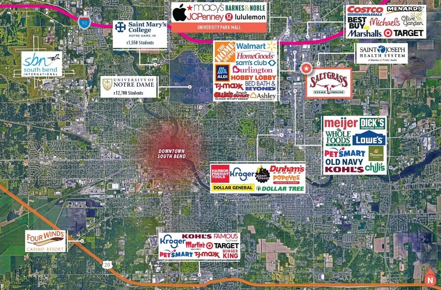 More Photos Of 5126 N Main St, Mishawaka Restaurant For Sale