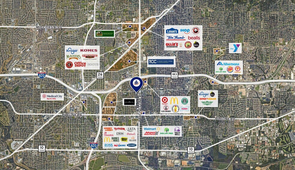 More Photos Of 1225 Precinct Line Rd, Hurst General Retail For Sale
