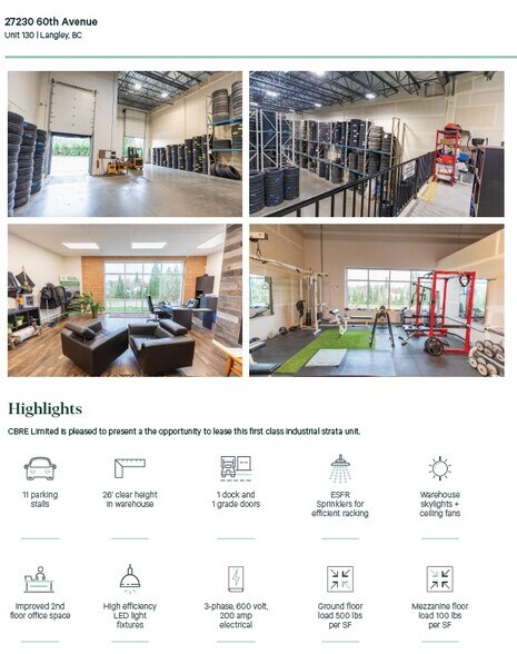 More Photos Of 27230 60 Av, Langley Warehouse For Sale