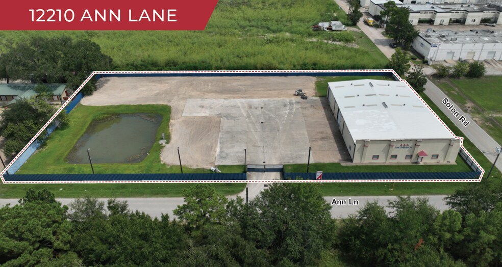 Primary Photo Of 12210 Ann Ln, Houston Warehouse For Lease