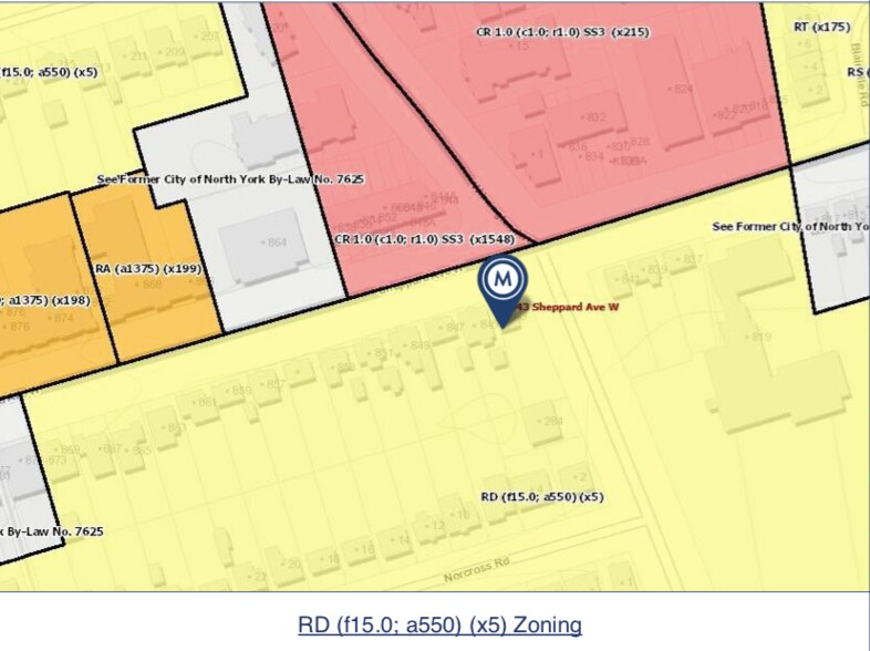 More Photos Of 843-845 Sheppard Av W, Toronto Land For Sale