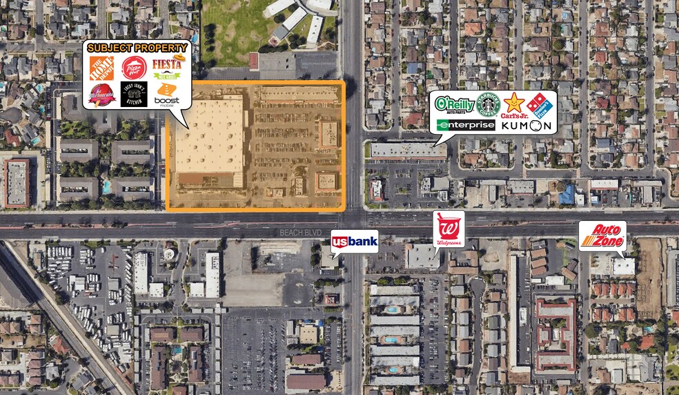 More Photos Of 12001-12197 Beach Blvd, Stanton Unknown For Lease