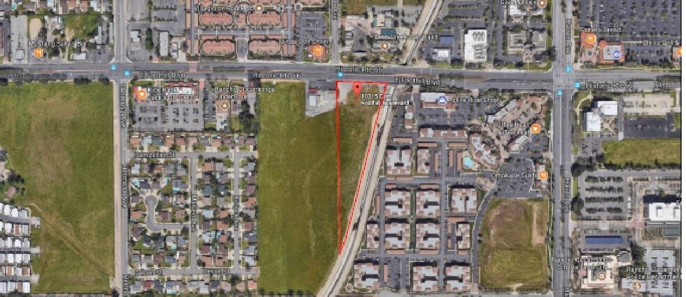 Primary Photo Of 10315 E Foothill Blvd, Rancho Cucamonga Land For Sale