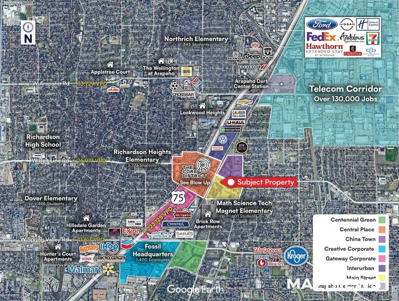 More Photos Of 113 E Polk St, Richardson General Retail For Lease