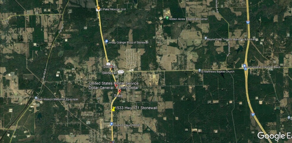 More Photos Of 1531 Highway 171, Stonewall Land For Sale