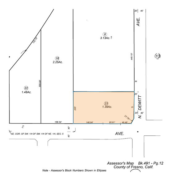More Photos Of 20 N Dewitt Ave, Clovis Medical For Lease