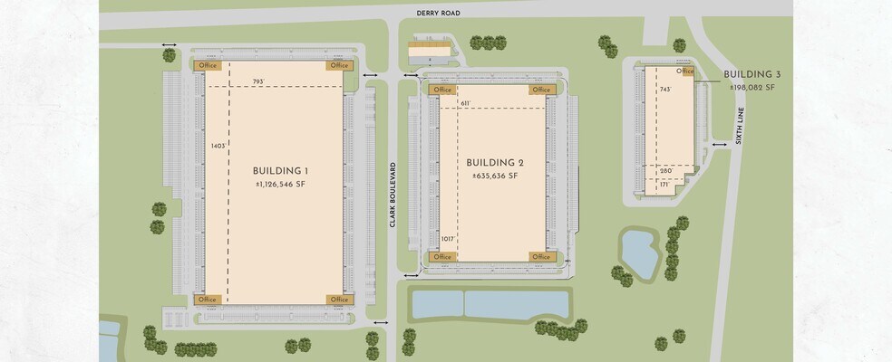 More Photos Of 6728 Sixth Line, Milton Distribution For Lease