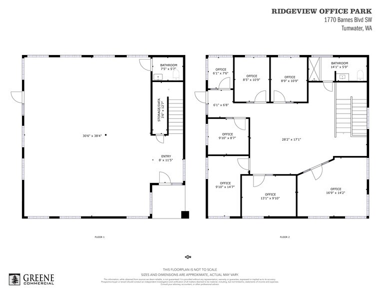 More Photos Of 1770 Barnes Blvd SW, Tumwater Office For Sale