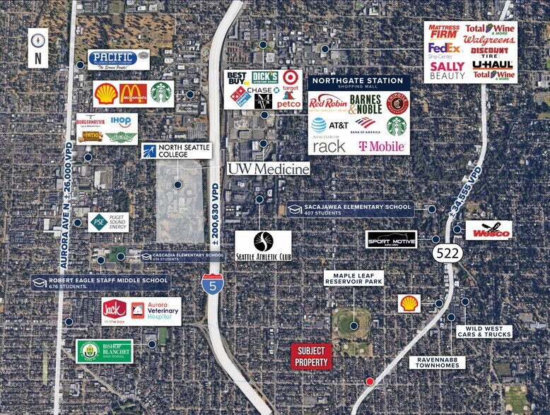 More Photos Of 8001-8007 Lake City Way NE, Seattle Freestanding For Sale