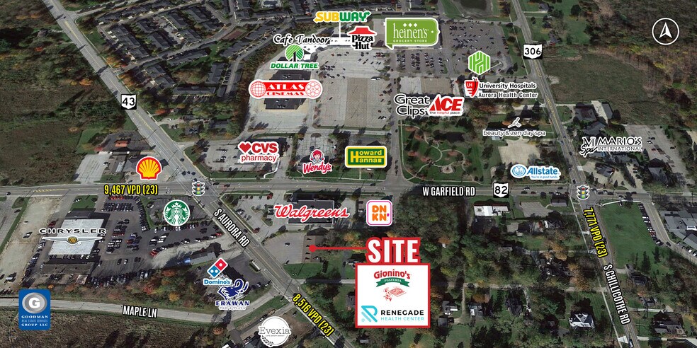 More Photos Of 29 S Aurora Rd, Aurora General Retail For Lease