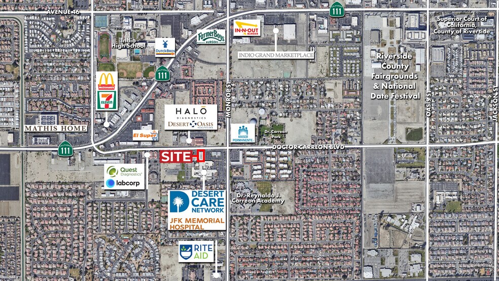 More Photos Of 81893 Dr. Carreon Blvd, Indio Medical For Sale