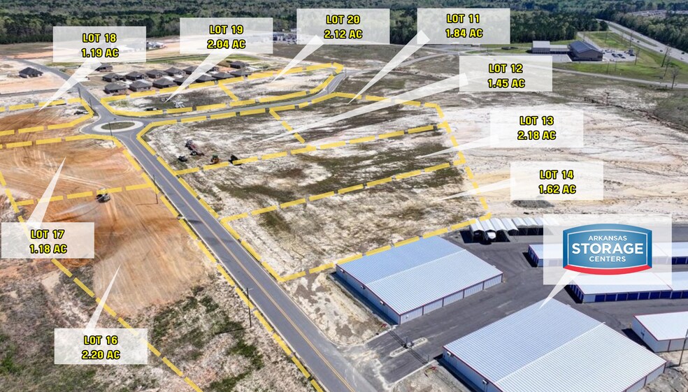 More Photos Of US 167 & Arch Street Pike, Hensley Land For Sale