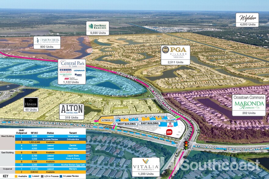 Primary Photo Of 0 Crosstown Pkwy & SW Village Pkwy, Port Saint Lucie Land For Lease