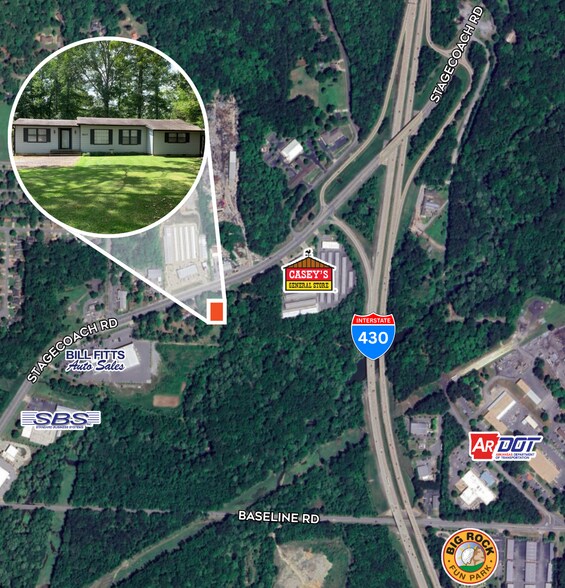 More Photos Of 8207 Stagecoach Rd, Little Rock Office For Sale