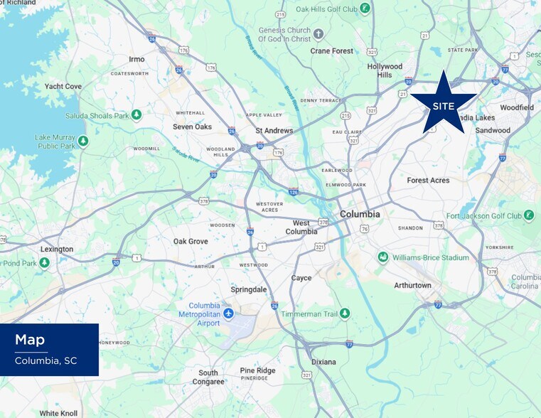 More Photos Of 6615 Two Notch Rd, Columbia Freestanding For Lease