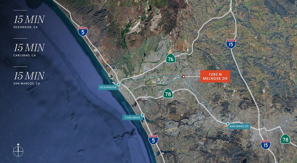 More Photos Of 1280 N Melrose Dr, Vista Manufacturing For Lease