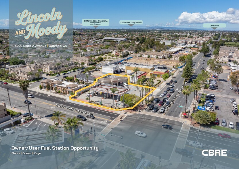 Primary Photo Of 4992 Lincoln Ave, Cypress Service Station For Sale