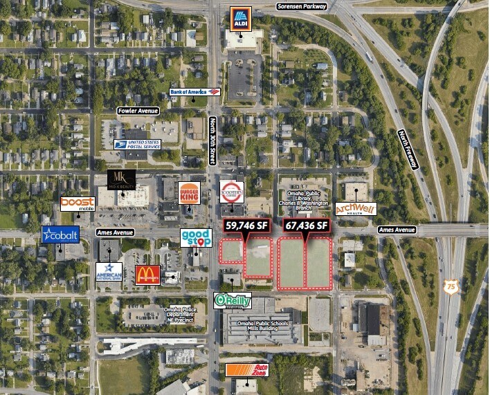 Primary Photo Of 2909 Ames Avenue ave, Omaha Land For Sale