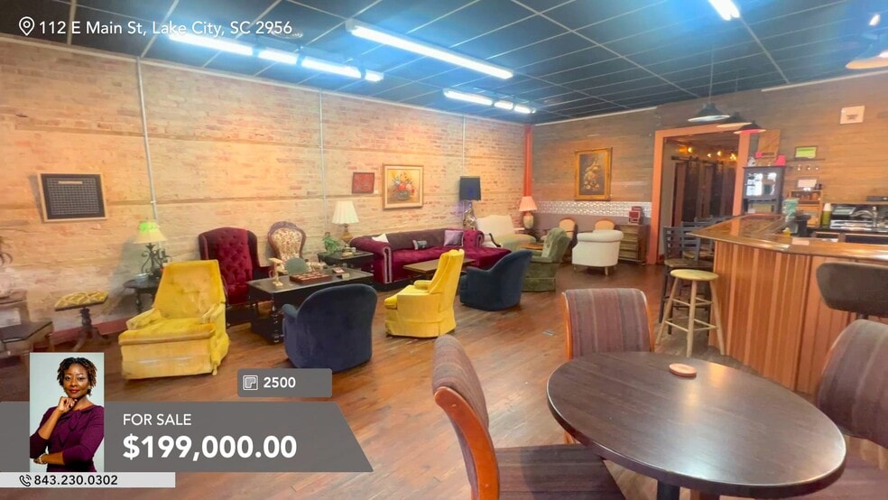 Primary Photo Of 112 E Main St, Lake City Storefront For Sale