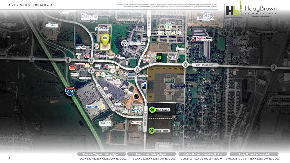 More Photos Of 4129 South 26th Street, Rogers Storefront For Lease