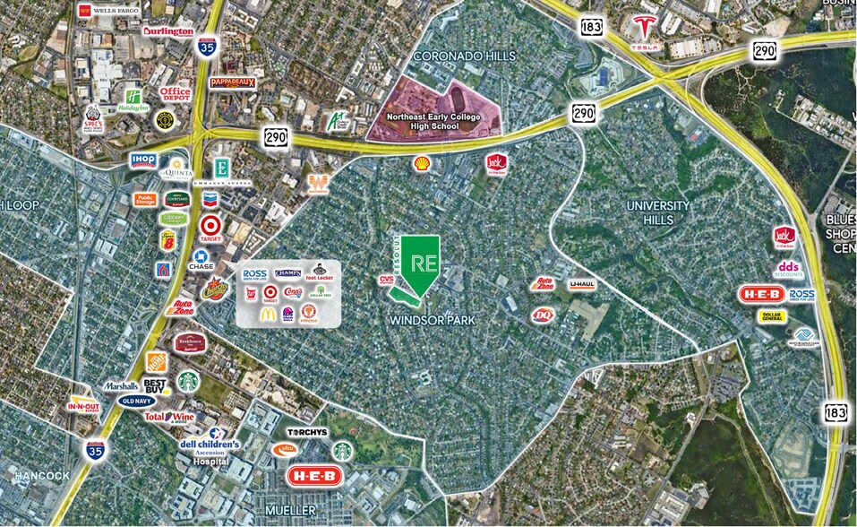 More Photos Of 5811 Berkman Dr, Austin Unknown For Lease