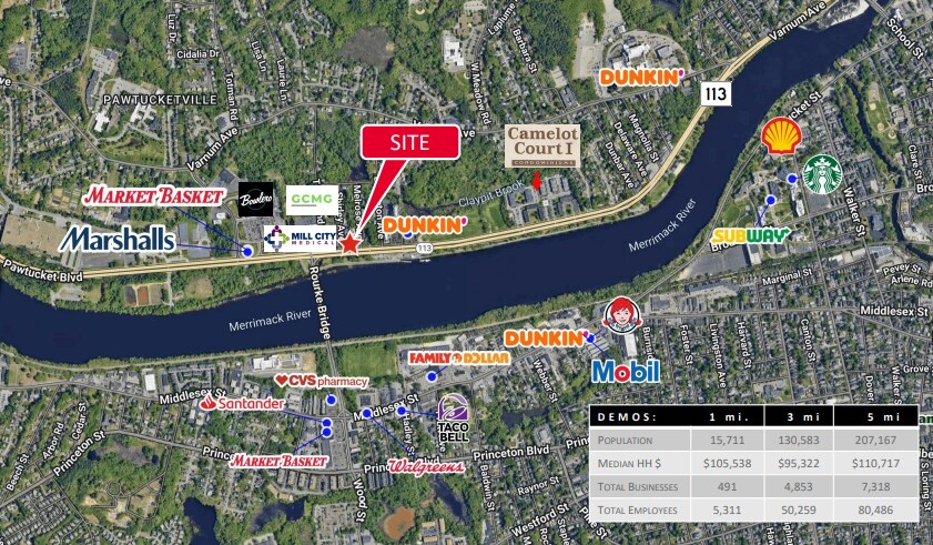 More Photos Of 585 Pawtucket Blvd, Lowell Office For Sale