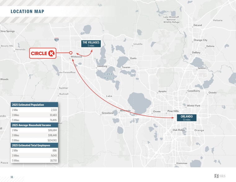 More Photos Of NWQ of U.S.-301 and County Road 462, Wildwood Freestanding For Sale