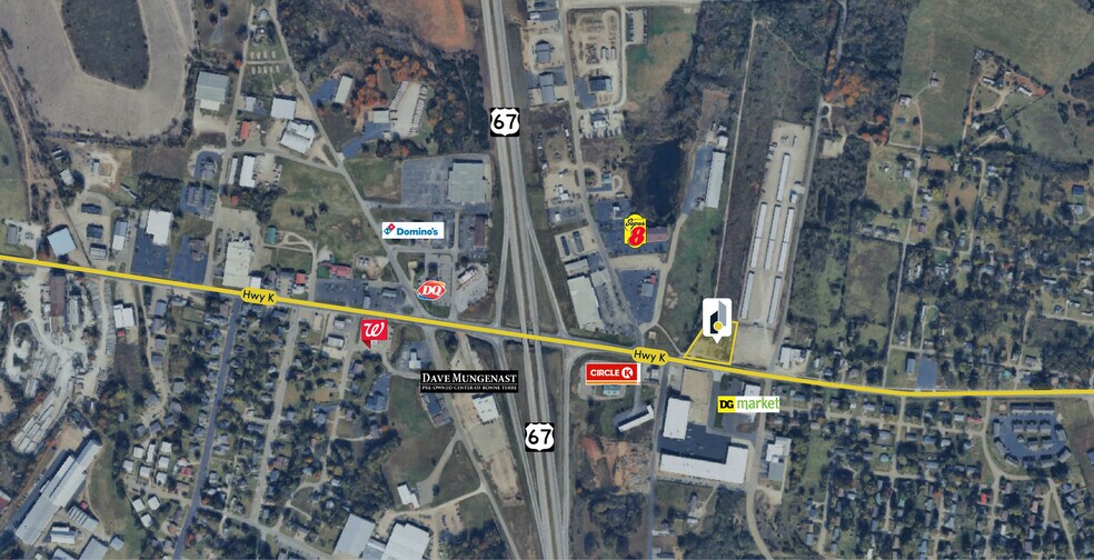 More Photos Of Highway K, Bonne Terre Land For Lease
