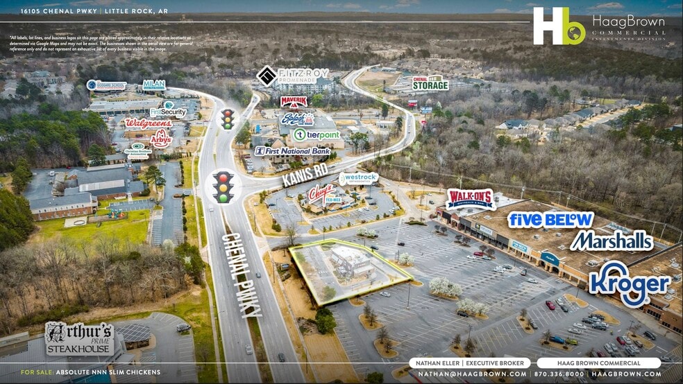 More Photos Of 16105 Chenal Pkwy, Little Rock Fast Food For Sale