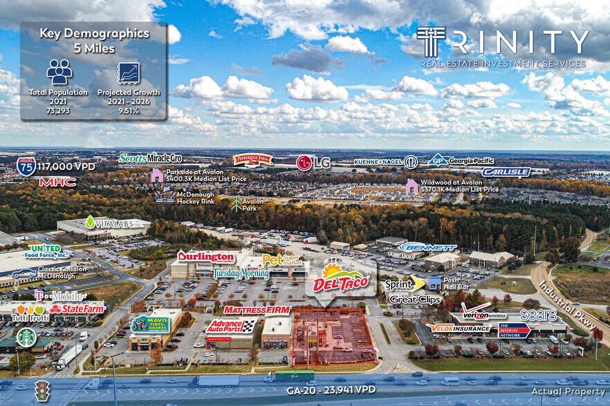 More Photos Of 1535 Highway 20 E, McDonough Fast Food For Lease