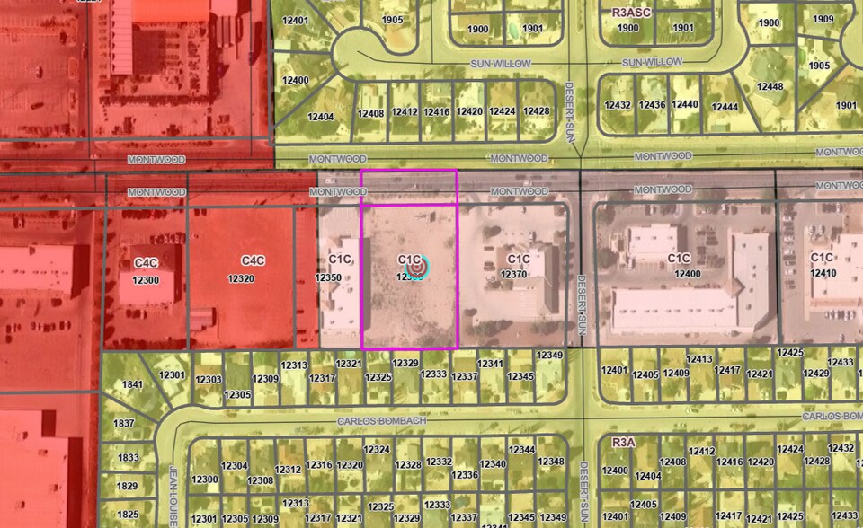 More Photos Of 12360 Montwood Dr, El Paso Land For Sale