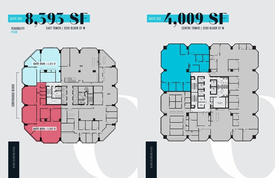 More Photos Of 3250-3300 Bloor St W, Toronto Unknown For Lease