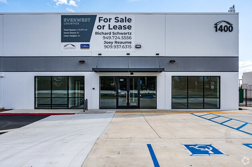 More Photos Of 1400-1410 E Holt Blvd, Ontario Warehouse For Lease