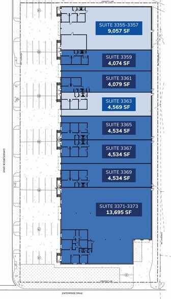 More Photos Of 3355-3373 Garden Brook Dr, Farmers Branch Distribution For Lease