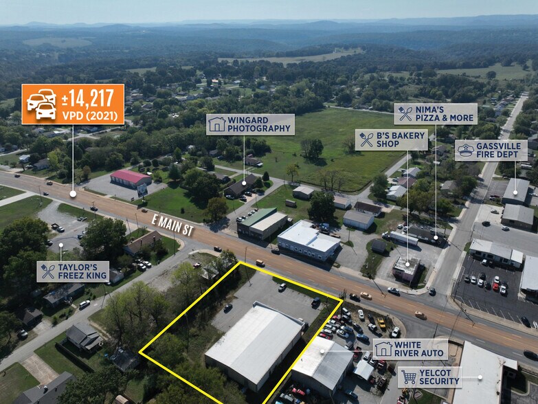 More Photos Of 106 E Main St, Gassville Freestanding For Sale