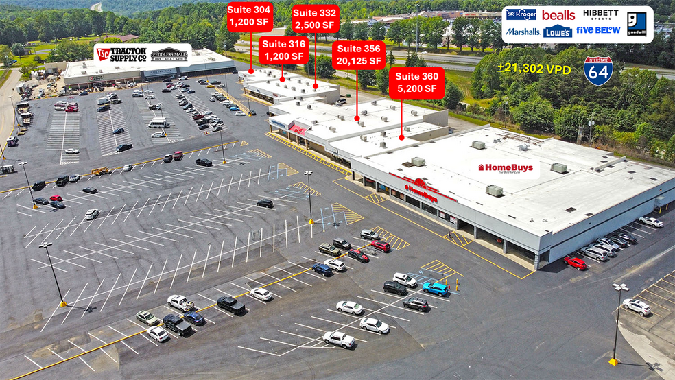 More Photos Of 308-364 Pine Crest Rd, Morehead Storefront For Lease