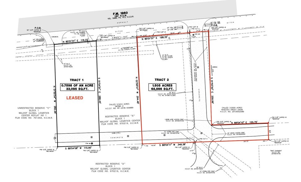 More Photos Of FM 1960 & Kenswick Rd, Humble Land For Lease