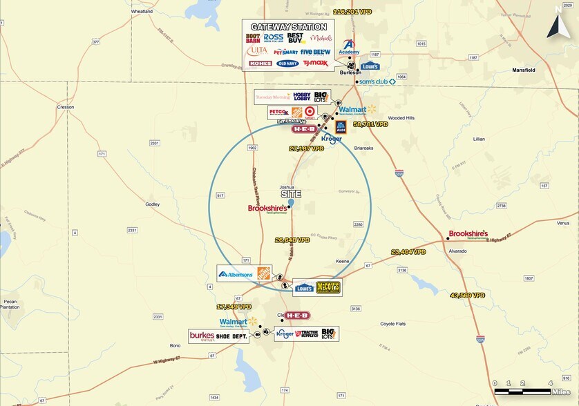 More Photos Of NWQ Hwy 174 & Mountainaire Rd, Joshua Land For Lease