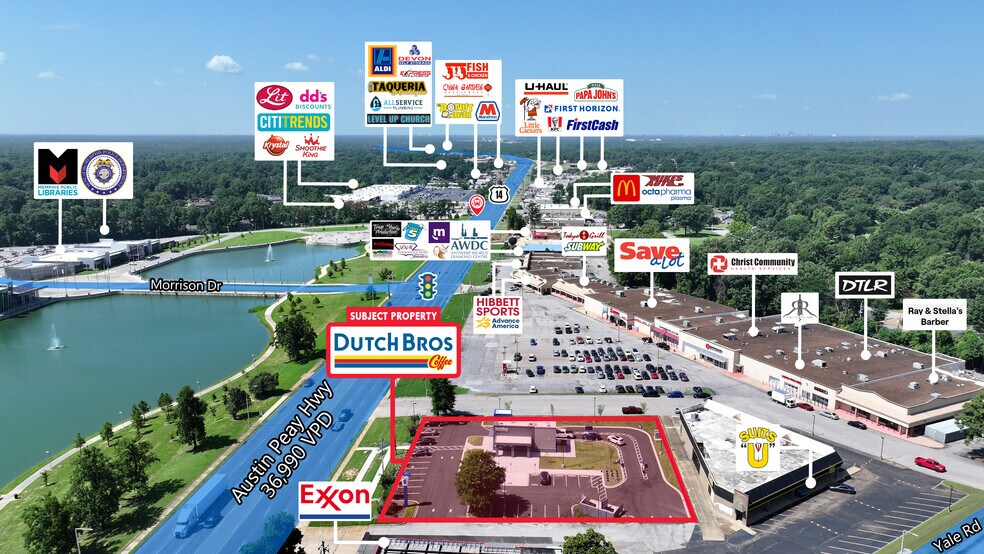 More Photos Of 3495 Austin Peay Hwy, Memphis Fast Food For Sale