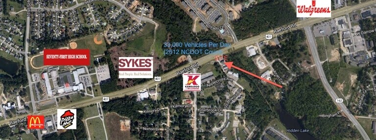 More Photos Of 6527 Raeford Rd, Fayetteville General Retail For Sale