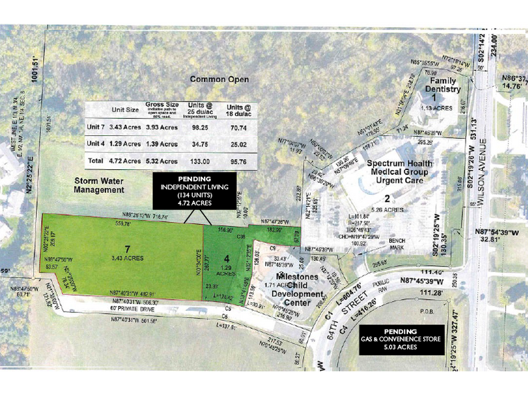 More Photos Of 4143-4211 64th St. SW, Grandville Land For Sale